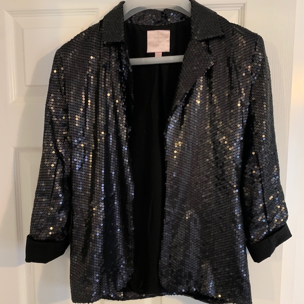 Black Sequin Jacket